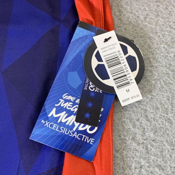 Colombia Soccer Shirt Mens Medium Jersey Replica Futbol Chamisa Xcelsius Active - Picture 5 of 14